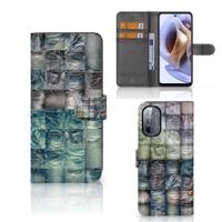 Wallet Case met Pasjes Motorola Moto G31 | G41 Spijkerbroeken - thumbnail