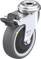 Blickle LRA-PATH 75KF-FI-ELS Zwenkwiel met rem Wieldiameter: 75 mm Draagvermogen (max.): 65 kg 1 stuk(s) - thumbnail
