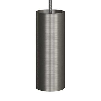 Metalen spotlamp E14 geborsteld titanium | Creative-Cables | Lamp kopen | Spotjes in plafond | Inbouwspots | Spotjes woonkamer | Led spots | Creative-