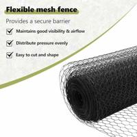 VidaXL Afrasteringspaal grijs 25 x 1 m (25 mm gaas) staal - thumbnail