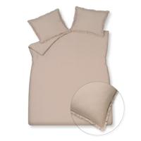 Vandyck Pure Ruffle Dekbedovertrek 200 x 200/220 cm - Blush - thumbnail