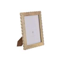 Fotolijsten Home ESPRIT Natuurlijk Kristal Mangohout - thumbnail