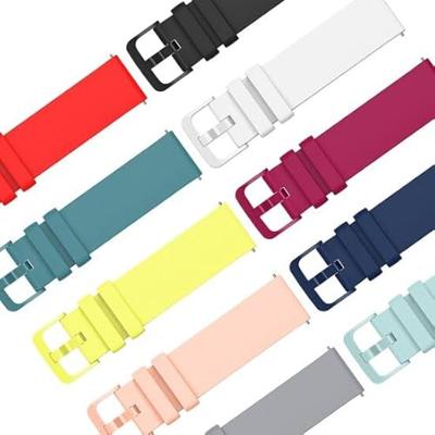 Garmin Venu 3s / Vivoactive 4s / Venu 2s / Vivomove 3s / Forerunner 255s - Soft siliconen bandje - Rood Garmin Venu 3s / Vivoactive 4s / Venu 2s / Vivomove 3s / Forerunner 255s - Soft siliconen bandje - Rood