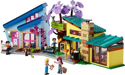 LEGO 42620 Friends Olly en Paisley's familiehuis, poppenspeelgoed met figuren en accessoires - thumbnail