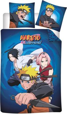 Naruto - 1 Persoons Dekbedovertrek (140cm x 200cm)