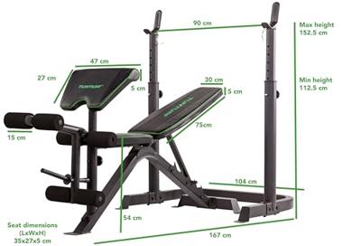Tunturi WB50 Weight Bench