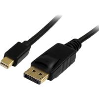 DisplayPort Mini naar DisplayPort Kabel Startech MDP2DPMM6 (1,8 m) Zwart - thumbnail