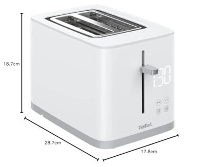Tefal TT6931 Sence Broodrooster 850W Wit