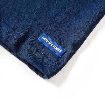 VidaXL Kindershirt met lange mouwen 104 marineblauw