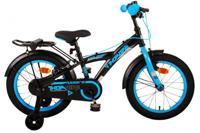 Volare thombike kinderfiets - jongens - 16 inch - zwart blauw - twee handremmen - thumbnail