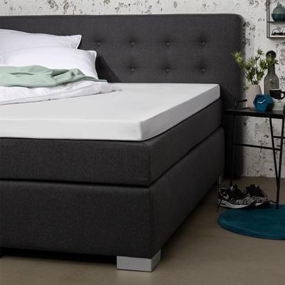 Presence Topper Hoeslaken Percale Katoen - Wit 160 x 210/220 cm