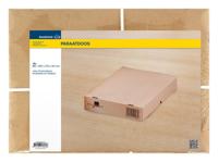 Raadhuis rd-351144-10 paraatdoos hersluitbaar 305x215x50mm bruin 10 stuks - thumbnail