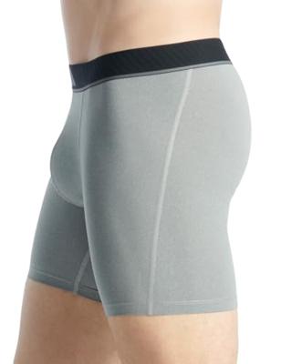 Adidas Boxershorts Micro flex lang 3-pack zwart grijs