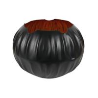 Diversen Pot marrakech zwart goud 30 cm - thumbnail