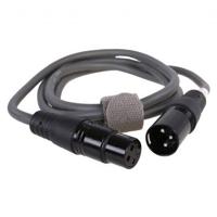 Benel Xlr kabel 3-pins xlr male naar female 1,5m - thumbnail