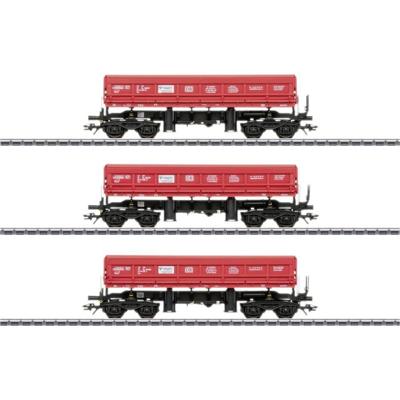 Märklin 48458 H0 3-delige zijkantelwagenset FAS van de DB Schenker Rail Polka SA