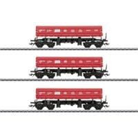 Märklin 48458 H0 3-delige zijkantelwagenset FAS van de DB Schenker Rail Polka SA - thumbnail