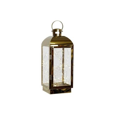 Lykta DKD Home Decor Gouden Roestvrij staal 15 x 14 x 36 cm Lykta DKD Home Decor Gouden Roestvrij staal 15 x 14 x 36 cm