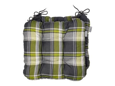 LIVARNO Set van 2 zitkussens Valencia/Miami 40 x 43 cm (Groen)