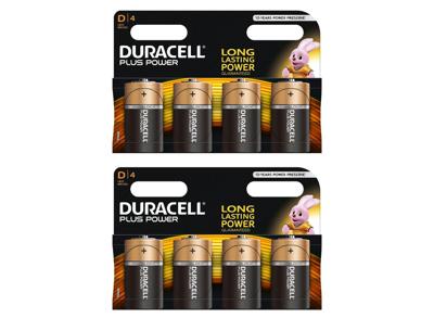 8x Duracell Dplus Batterij MN1300