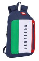 Casual Rugtas Benetton Flag Marineblauw 22 x 39 x 10 cm - thumbnail