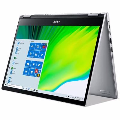 Acer Spin 3 SP313-51N-58LR LPDDR4x-SDRAM Hybride (2-in-1) 33,8 cm (13.3") 1920 x 1200 Pixels Touchscreen Intel® 11de generatie Core™ i5 16 GB 512 GB SSD Wi-Fi 6 (802.11ax) Windows 10 Home Zilver