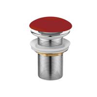 Best Design Afvoerplug Discover Keramisch 5/4" x 80 mm Mat Donkerrood - thumbnail