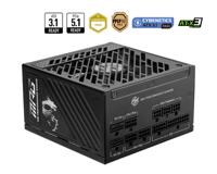 Voedingsbron MSI 306-7ZPFX11-CE0 80 Plus Gold ATX - thumbnail