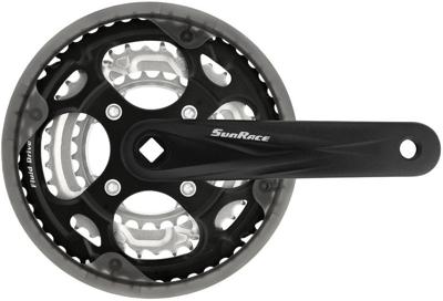 SunRace FCM300 Crankstel 170 mm 5-8V - Zwart SunRace FCM300 Crankstel 170 mm 5-8V - Zwart
