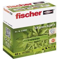 Fischer 518887 UX GREEN 10 x 60 R Universele pluggen 60 mm 10 mm 20 stuk(s) - thumbnail