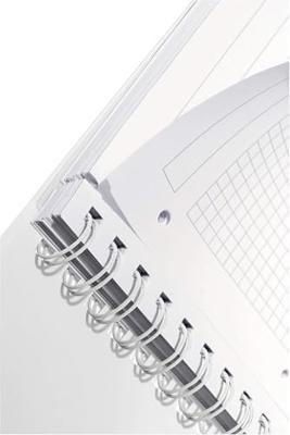 Leitz WOW schrift ft A5, geruit, groen Leitz WOW schrift ft A5, geruit, groen