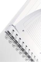 Leitz WOW schrift ft A5, geruit, groen - thumbnail