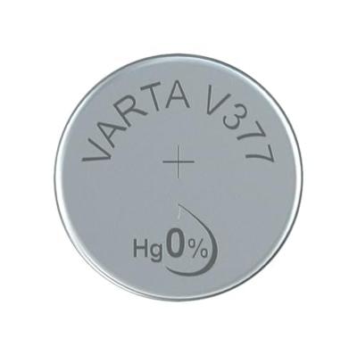 Varta Zilveroxide Batterij SR66 | 1.55 V DC | 27 mAh | Zilver | 10 stuks - VARTA-V377 VARTA-V377