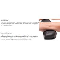 Kensington TAS Ergosoft Gel-polssteun Ergonomisch, Antislip Zwart - thumbnail