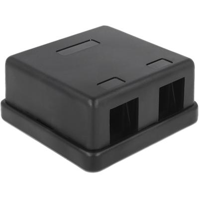 DeLOCK Keystone lege behuizing 2 Port