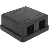 DeLOCK Keystone lege behuizing 2 Port - thumbnail