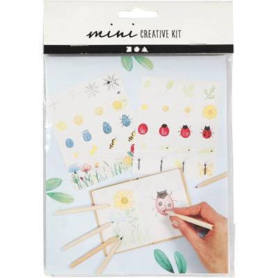 Creativ Company Mini creative kit, insecten, 1 doos