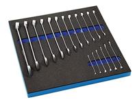 Promat/Tecwerk Gereedschapsmodule | 18-delig 2/3-module | sleutelbreedten 6-24 mm - 4000871235 - thumbnail