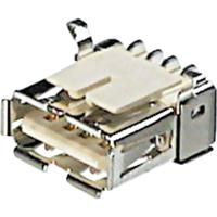 TRU COMPONENTS TC-A-USB A/SMT-203 1586504 USB-inbouwbus SMD 2.0 Bus, inbouw horizontaal 1 stuk(s) - thumbnail