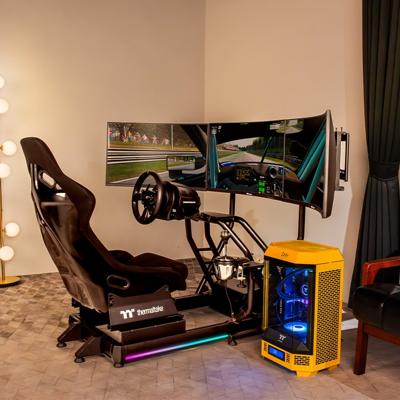 Thermaltake GR500 Racing Simulator Cockpit Racestoel Zwart