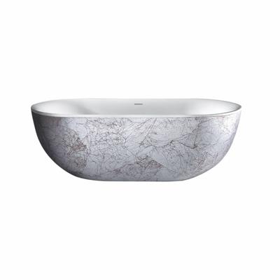 Best Design Vrijstaandbad Nicelook 180x86x60 cm Zilver