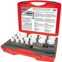 RUKO 126318 Gatenzaagset 21-delig 16 mm, 19 mm, 21 mm, 24 mm, 25 mm, 29 mm, 32 mm, 37 mm, 40 mm, 48 mm, 51 mm, 54 mm, 60 mm, 73 mm, 83 mm 1 stuk(s) - thumbnail