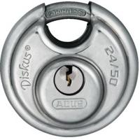 Zylindervorhangschloss 24IB/50 Schlosskörper-B.51mm VA versch.-schl.ABUS - thumbnail