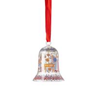 Hutschenreuther Kerst 2020 Kerstklokje bakkerij glas 7 cm - thumbnail