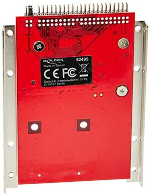 DeLOCK Converter IDE 44 Pin naar mSATA met 2.5" Inbouwframe