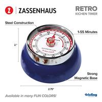 ZASSENHAUS - Speed - Kookwekker 7x3cm Navy - thumbnail
