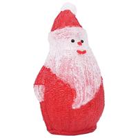 VidaXL Kerstfiguur kerstman led binnen en buiten 28 cm acryl - thumbnail