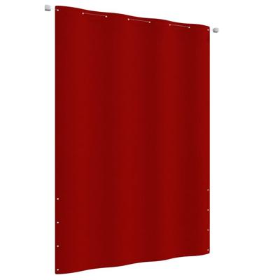 VidaXL Balkonscherm 160x240 cm oxford stof rood VidaXL Balkonscherm 160x240 cm oxford stof rood