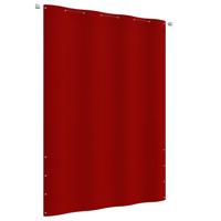 VidaXL Balkonscherm 160x240 cm oxford stof rood - thumbnail