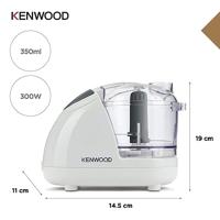 Kenwood CH180A elektrische hakmolen 0,35 l Wit 300 W - thumbnail